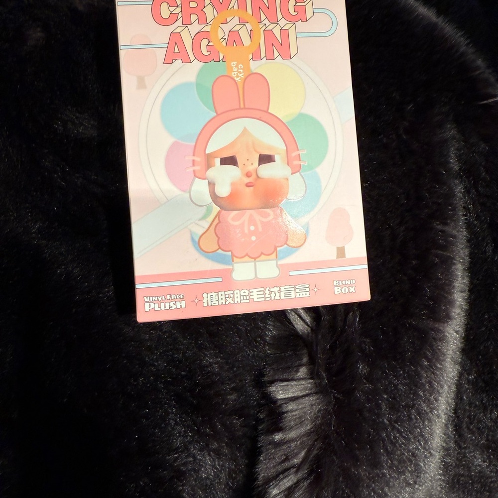 Crying Again Plush Toy - Pink